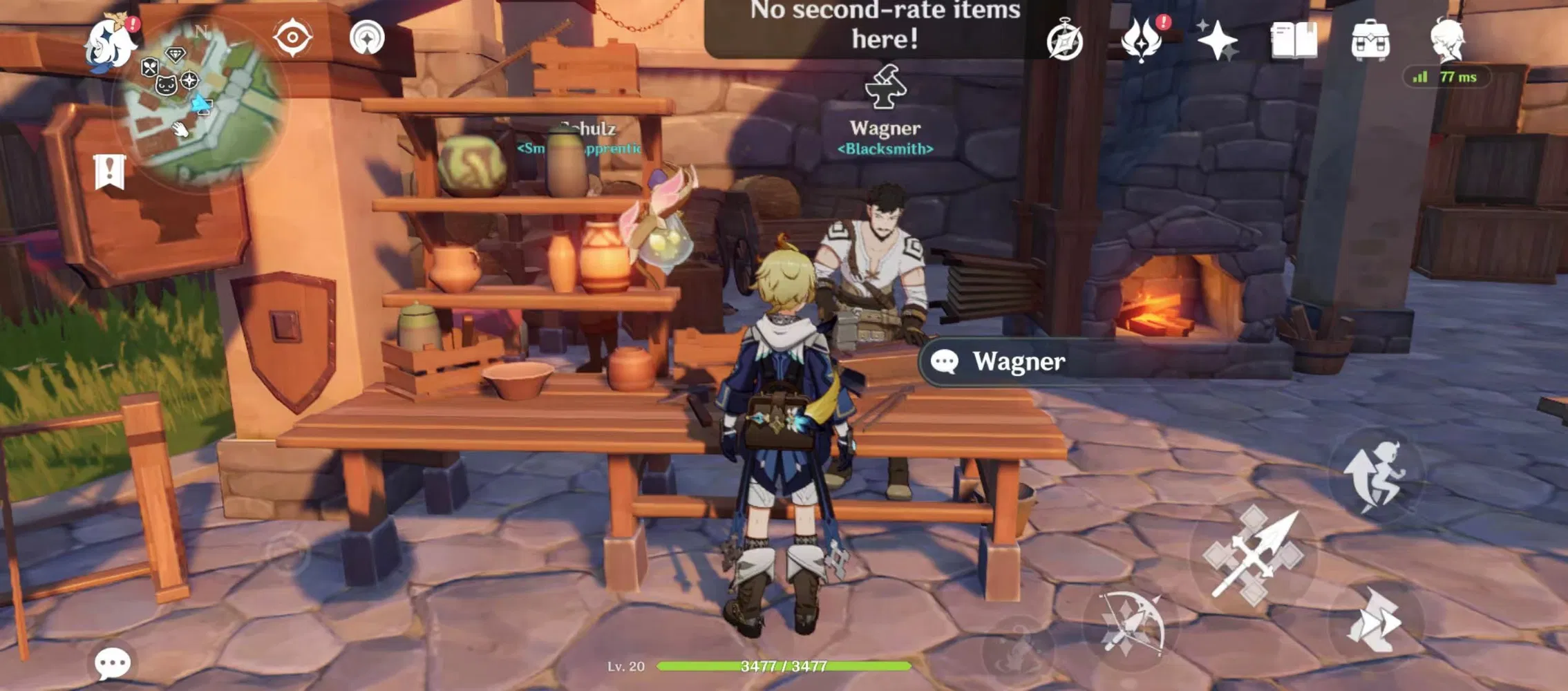 Mondstadt World Quest Sharpening the Axe Won't Hinder the Work