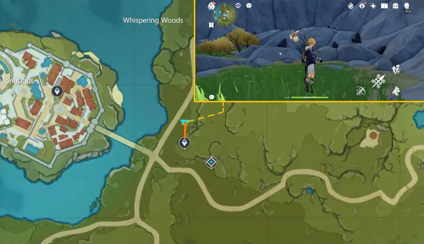 Mondstadt World Quest Sharpening the Axe Won't Hinder the Work