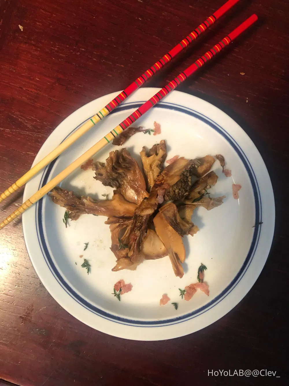 Commemorating that Time I Made Sauteed Matsutake IRL Genshin Impact