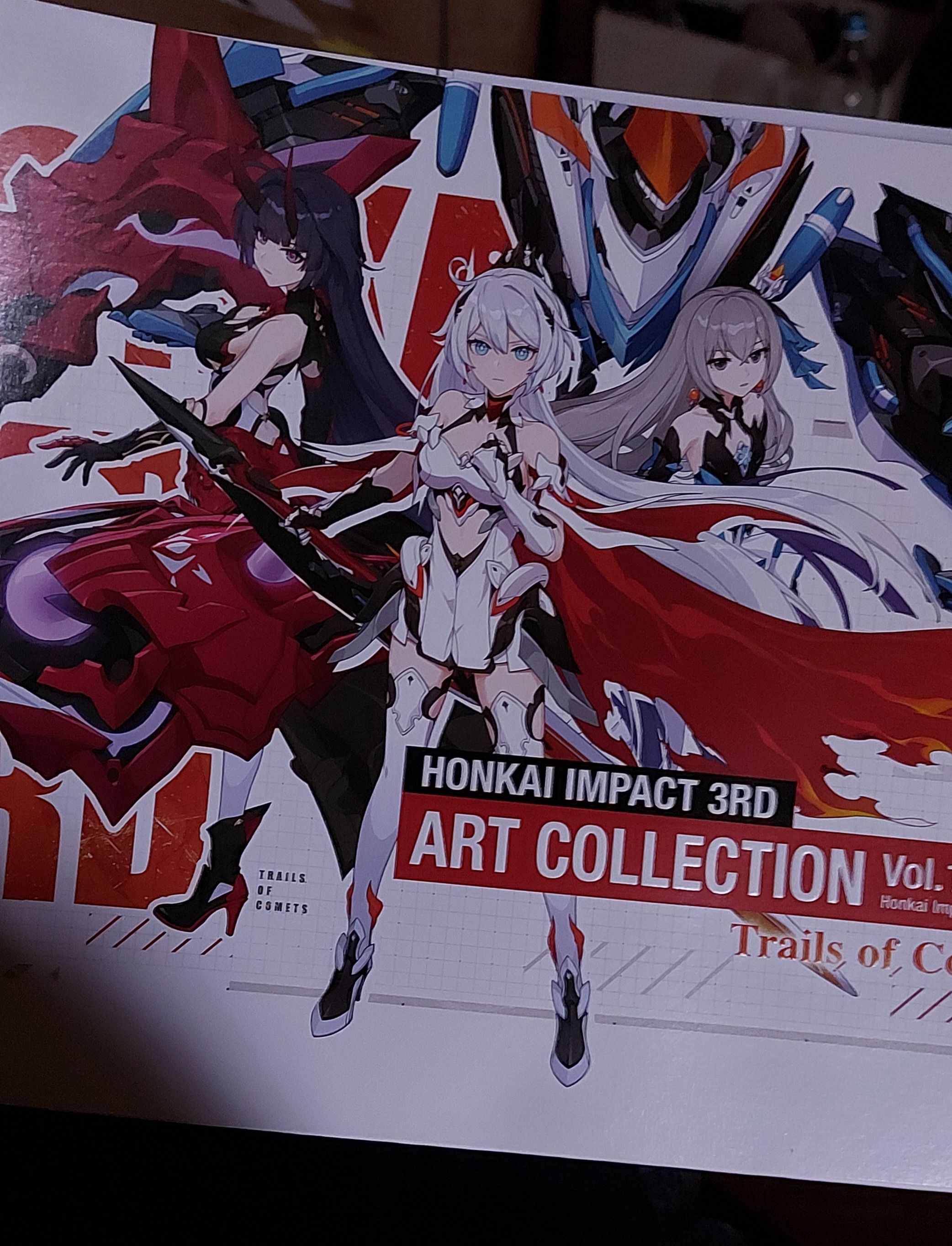 Artbook arrived Honkai Impact 3rd HoYoLAB