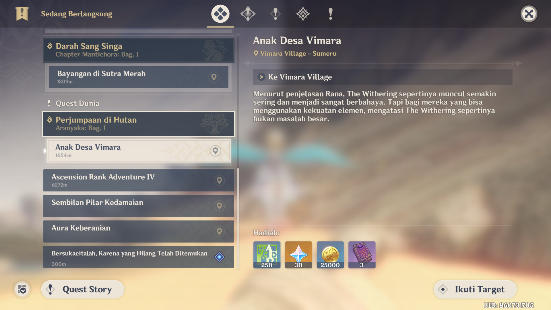 Kalian nyelesaiin aranara berapa hari/jam? Genshin Impact HoYoLAB