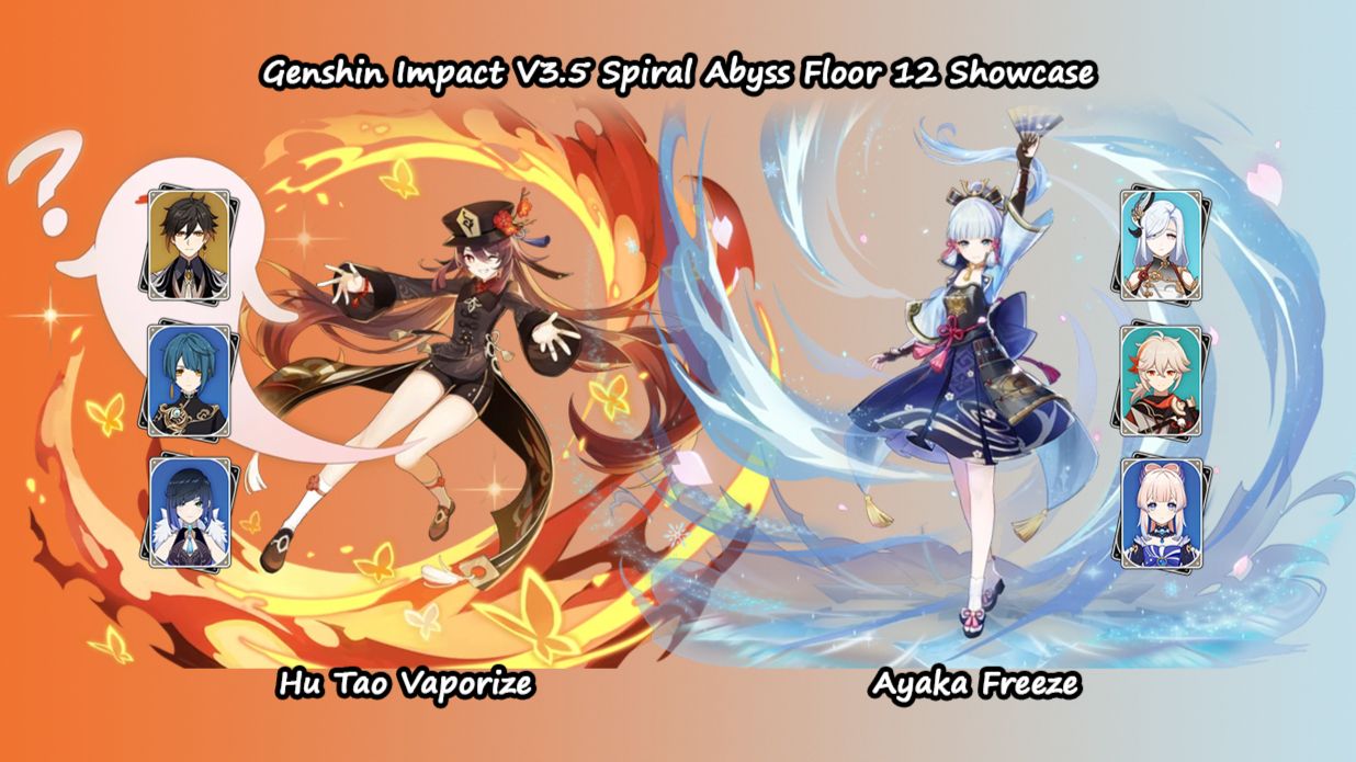 Genshin Impact v3.5 Spiral Abyss Floor 12 Showcase Genshin Impact | HoYoLAB