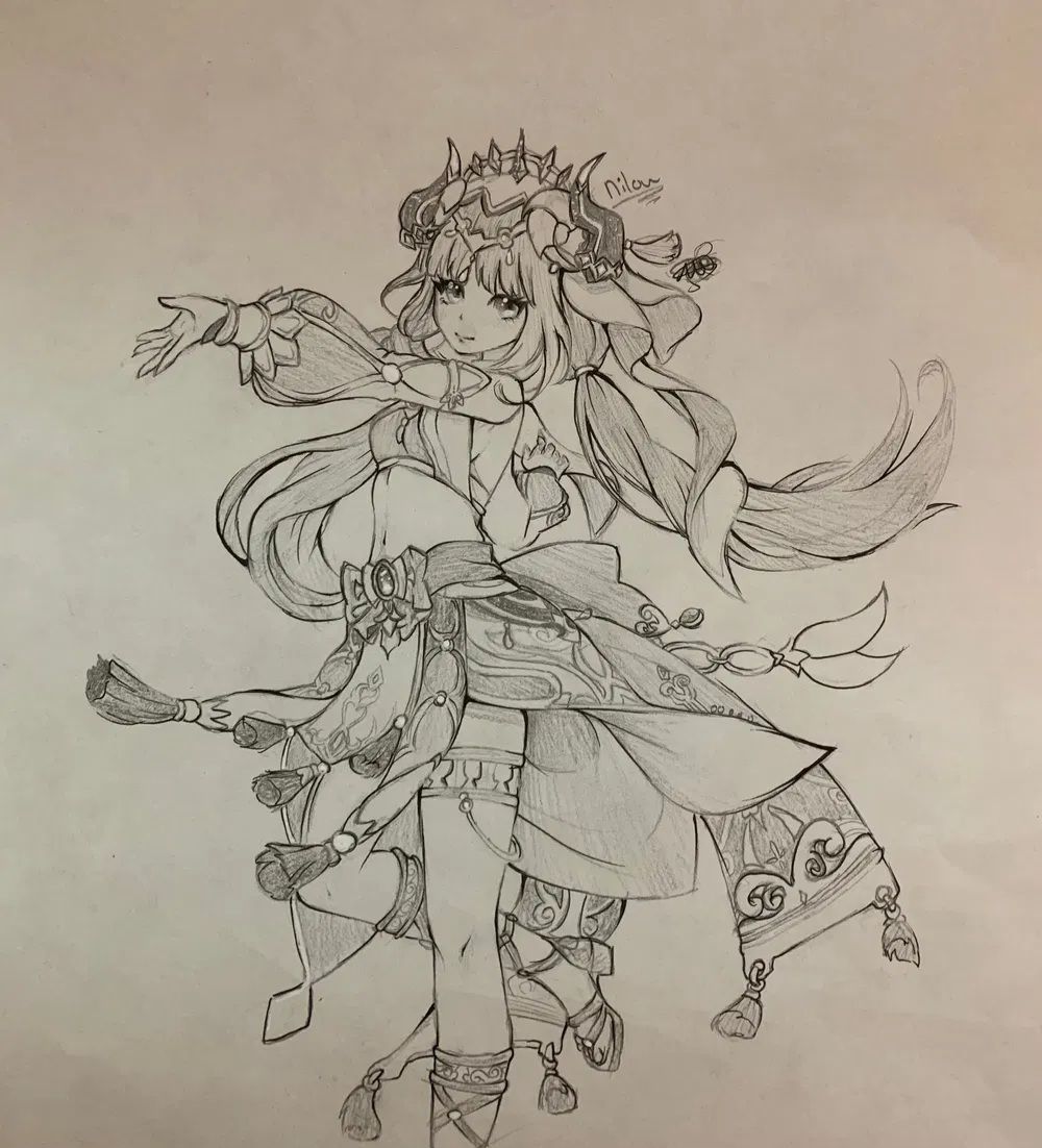 Nilou Genshin Impact HoYoLAB