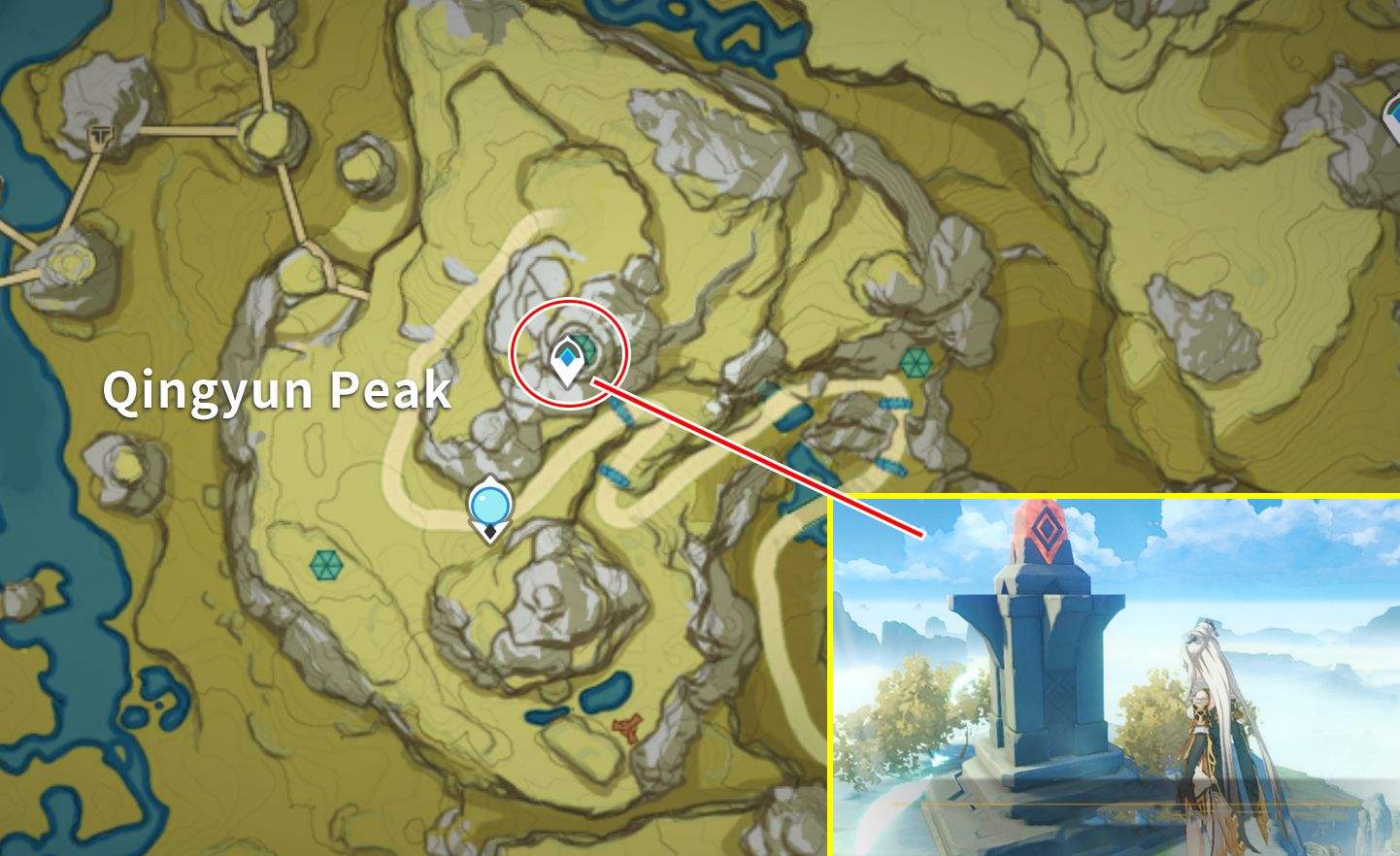 Qingyun Peak Three Birds Puzzle Solution Guide Genshin Impact HoYoLAB