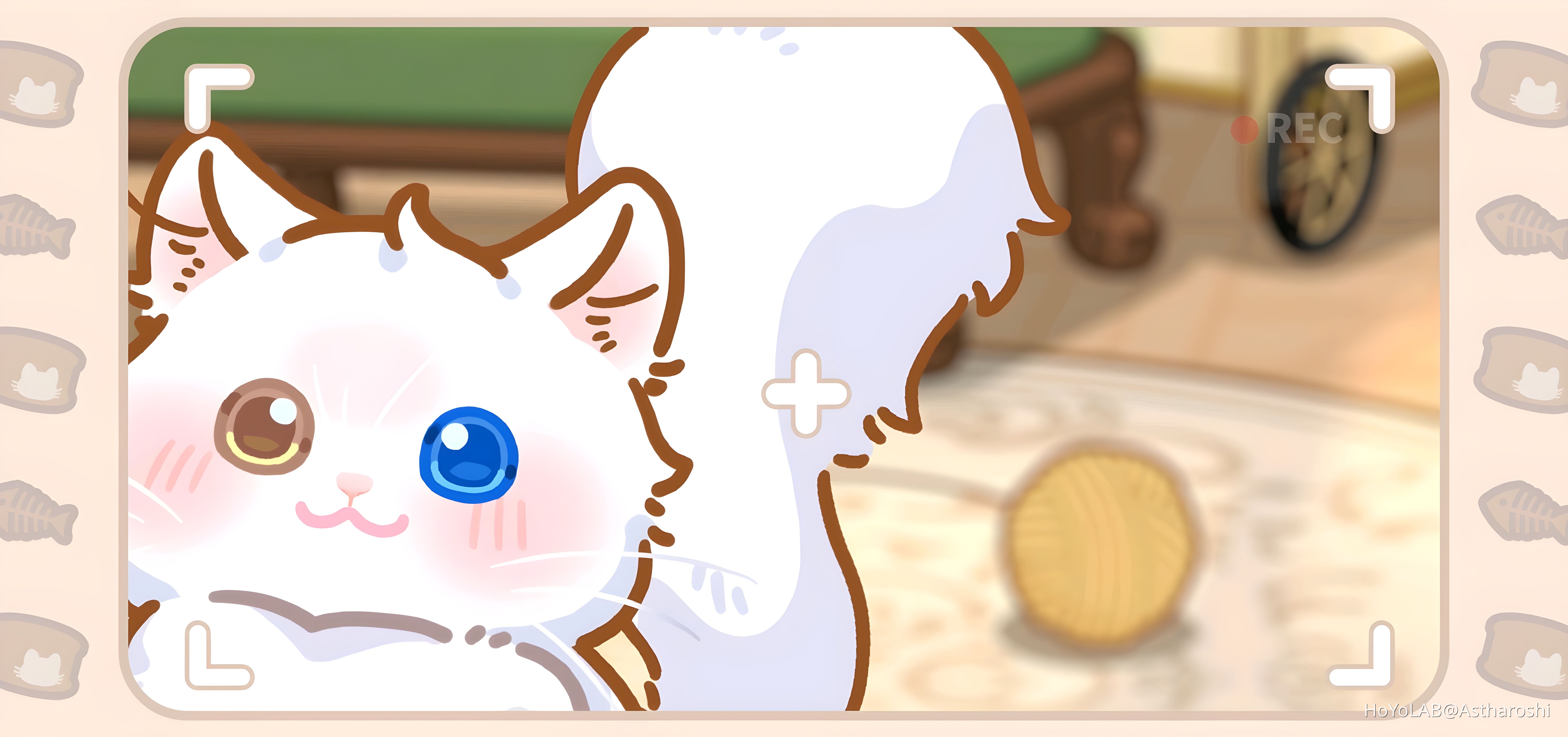 [Fluffy Fuzzy Time] Vyn and CreamPuff desktop wallpapers Tears of