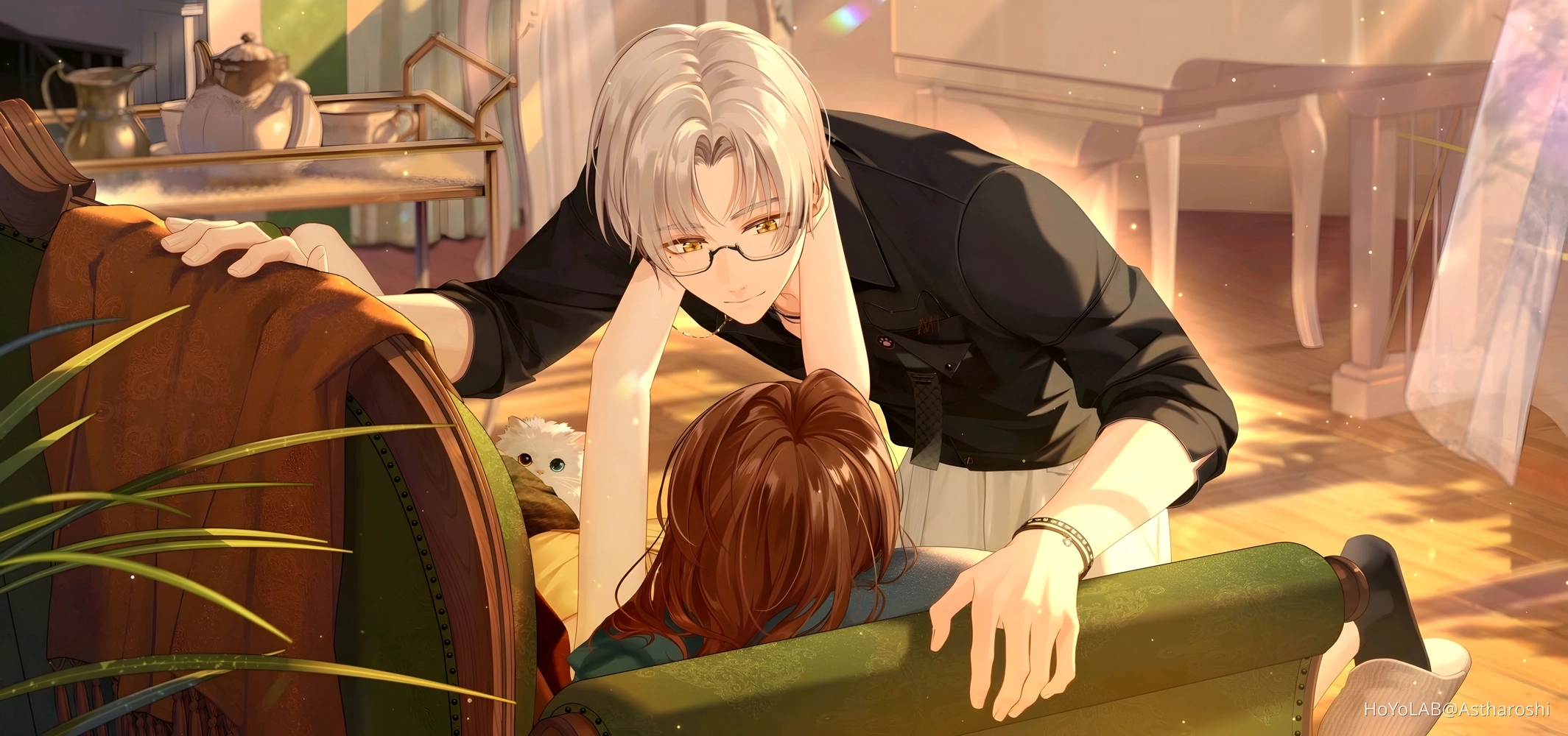 [Fluffy Fuzzy Time] Vyn and CreamPuff desktop wallpapers Tears of