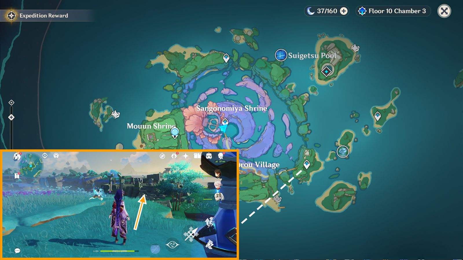 Watatsumi Island 9 Cube Puzzle Guide Genshin Impact HoYoLAB