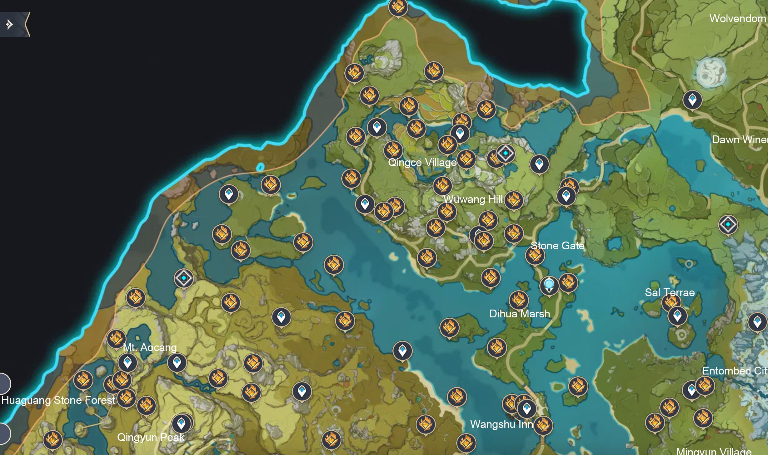 Geoculus Collection Guide (V/VII) Mt. Hulao and Upper Right Mt