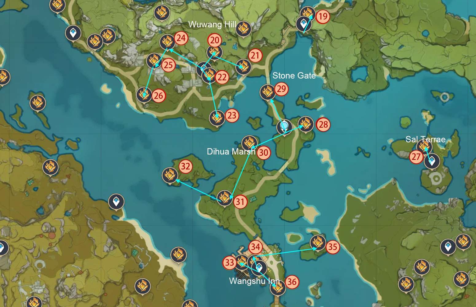 Geoculus Collection Guide (II/VII) Stone Gate, Dihua Marsh & Wangshu