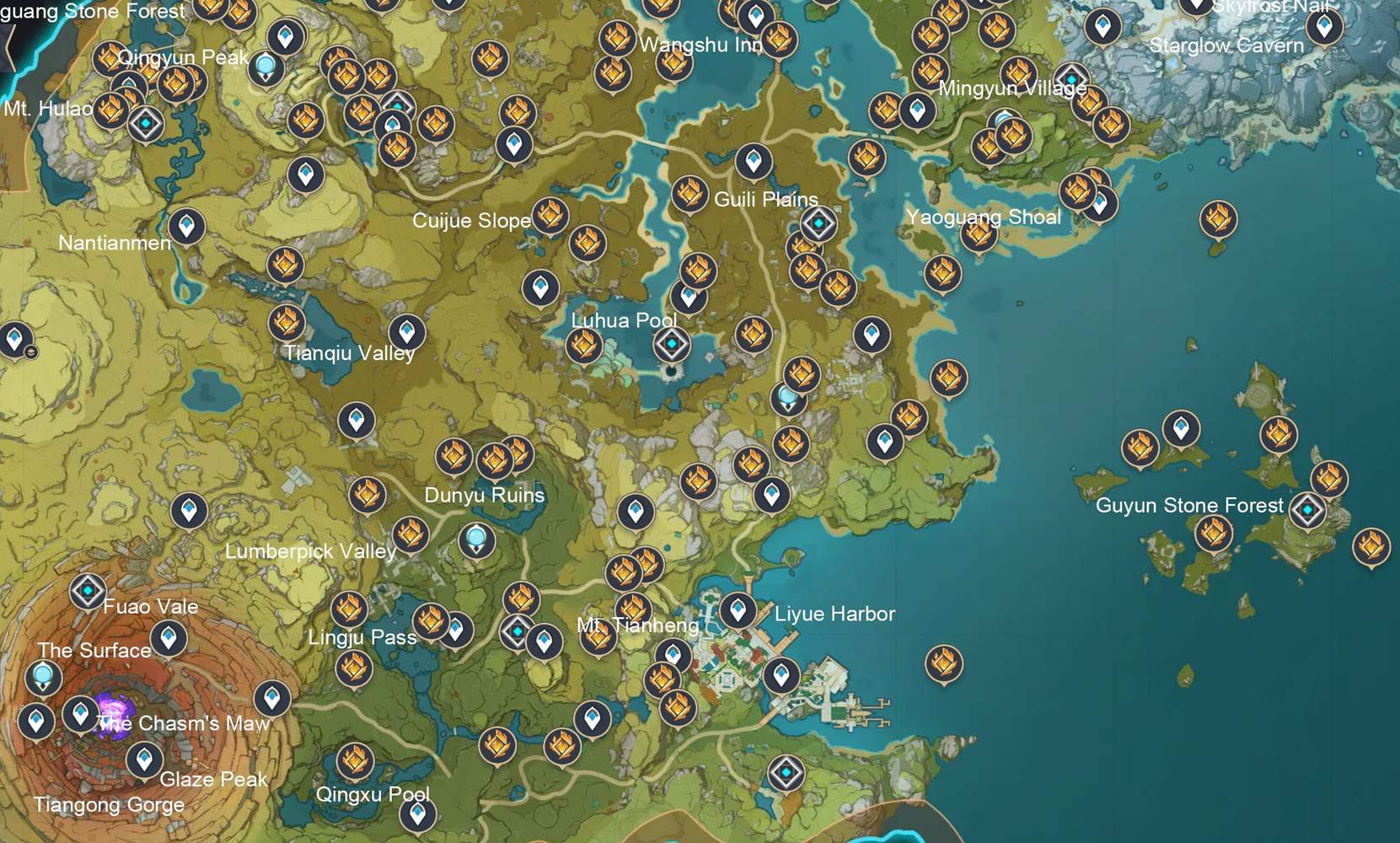 Geoculus Collection Guide (II/VII) Stone Gate, Dihua Marsh & Wangshu