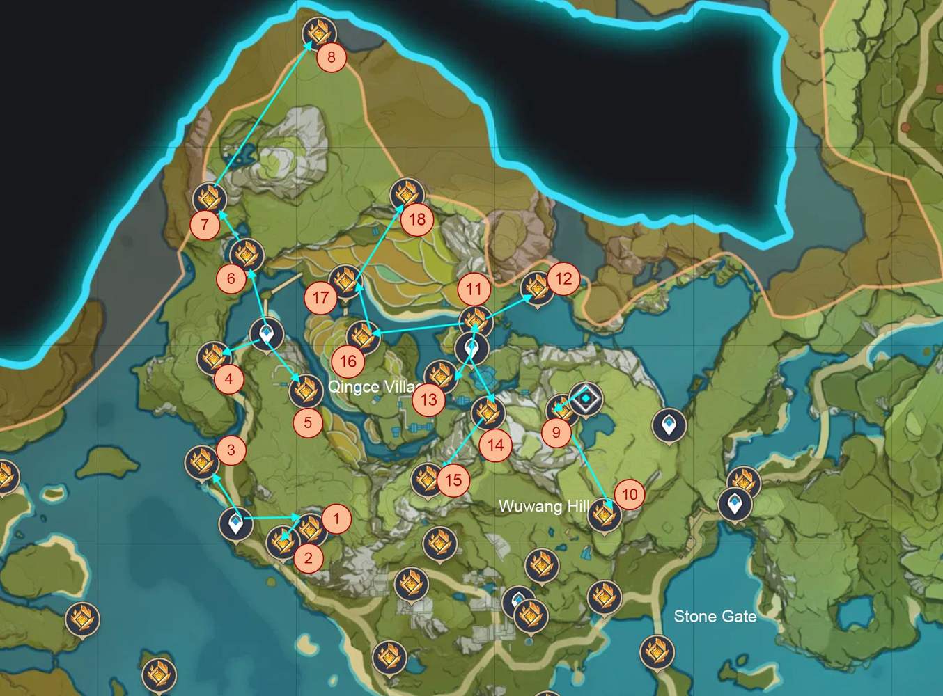 Geoculus Collection Guide (I/VII) Qingce Village & Wuwang Hill (118