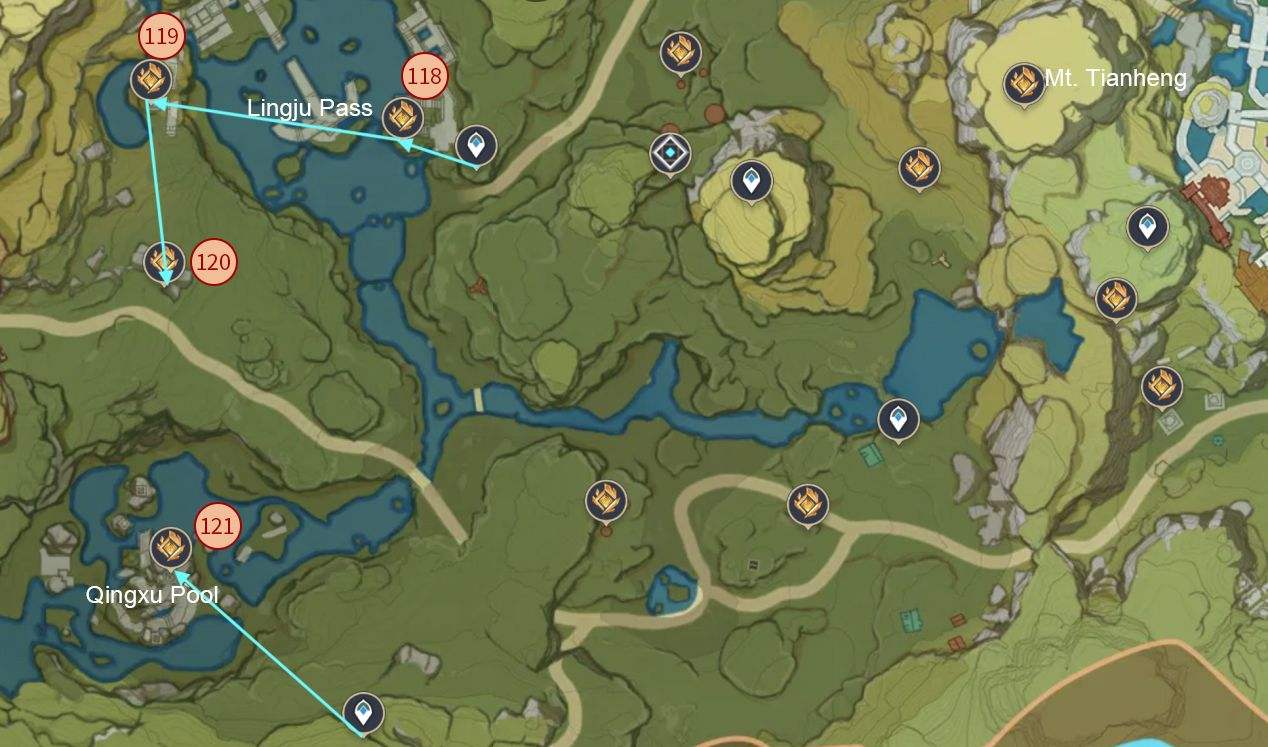 Geoculus Collection Guide (VII/VII) Lingju Pass, Qingxu Pool, and Mt