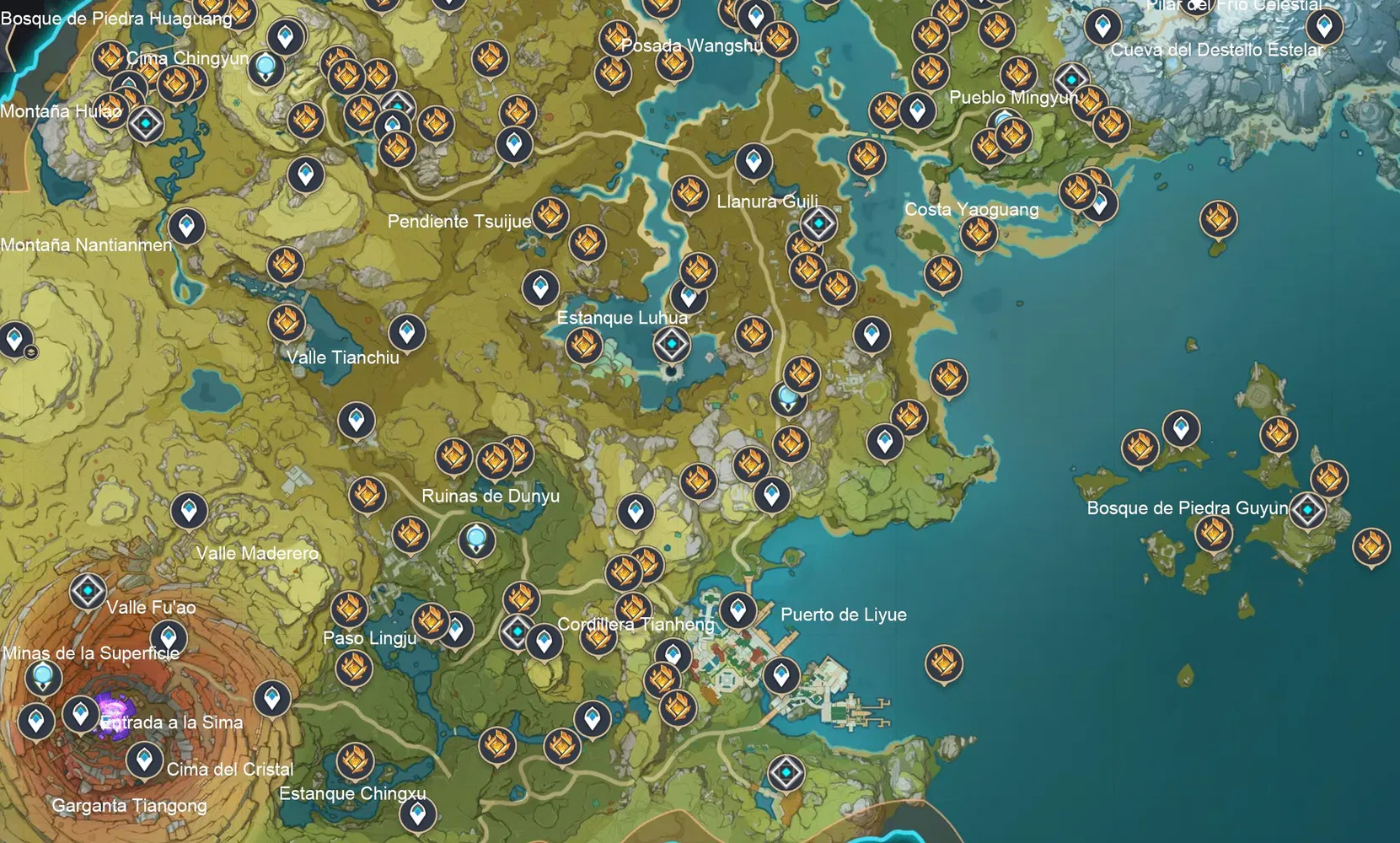 Recogida completa de Geóculus (IV/VII) Estanque Luhua & Montaña