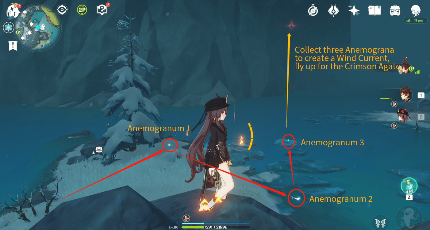 Guide to All Crimson Agate Locations (VI/VIII) Genshin Impact HoYoLAB