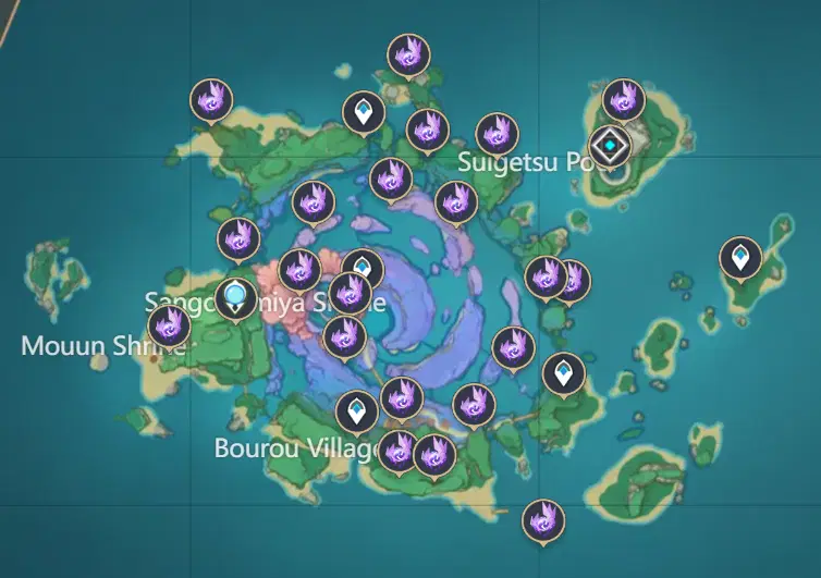 Electroculus Collection Guide (V/VII) - Watatsumi Island (21 Total