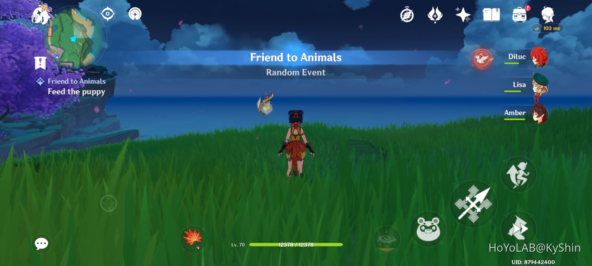 Over feeding the dogs for friendship exp. Genshin Impact HoYoLAB