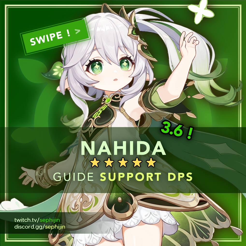 [3.6] Guide complet Nahida ! Genshin Impact | HoYoLAB