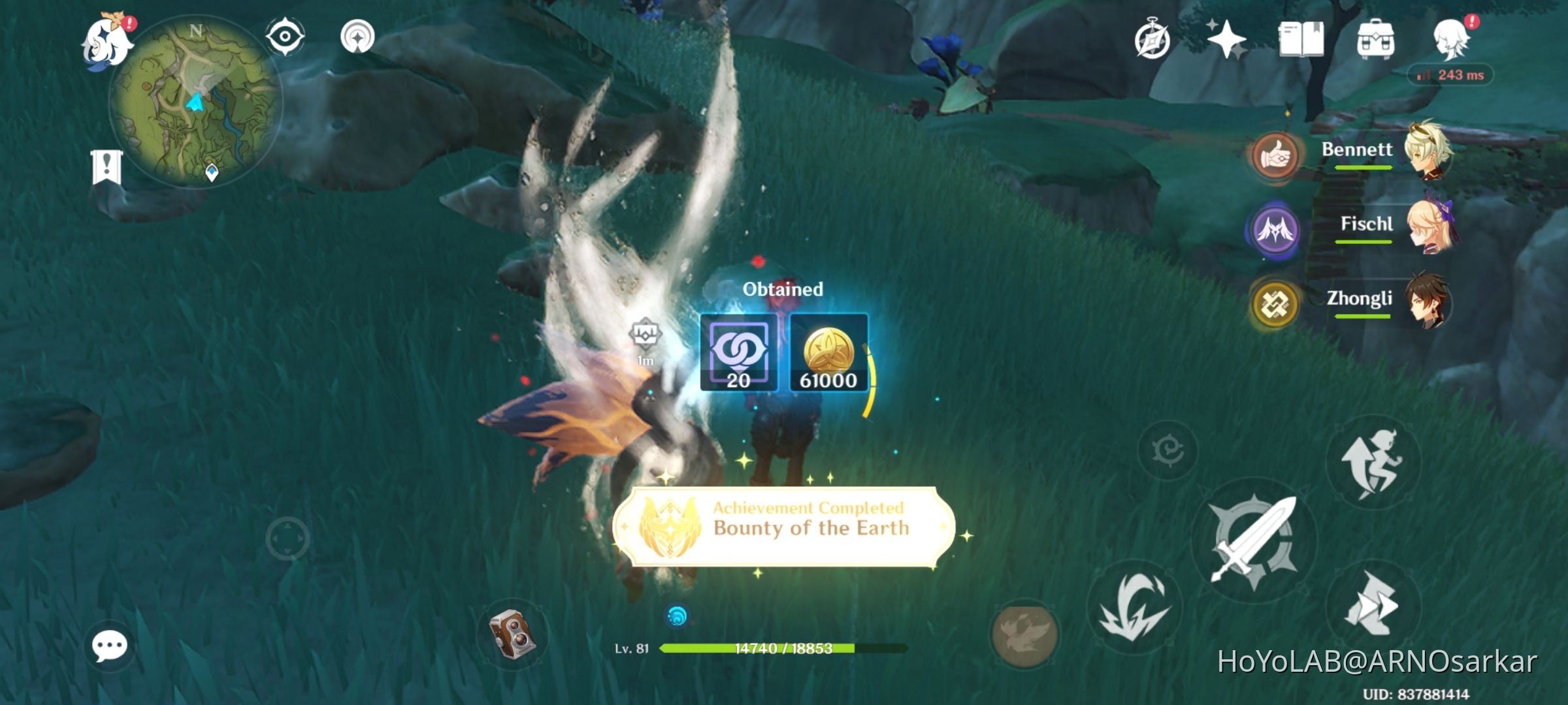 Finally got this achievement after 1 year Genshin Impact | HoYoLAB
