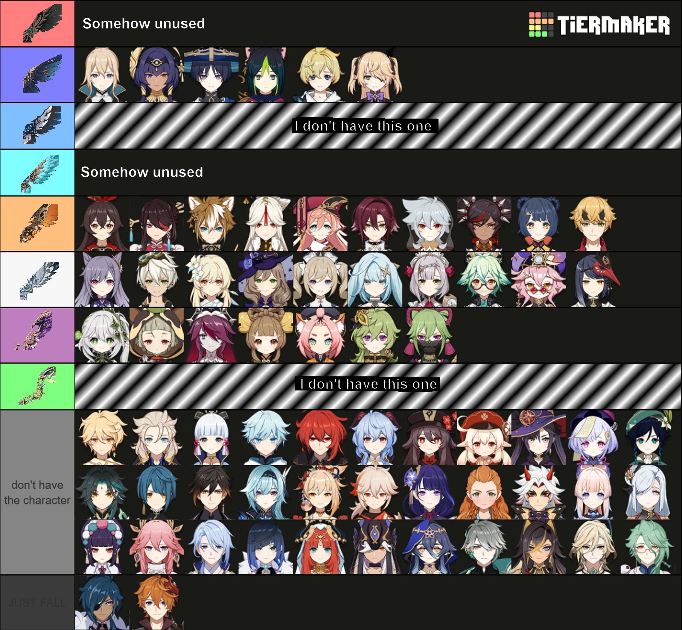 Wind gliders / Wings tier list Genshin Impact HoYoLAB