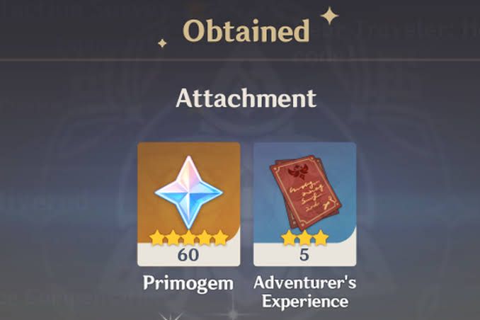 New 60 Primogems Code: GA9FPD42SJ4V Genshin Impact | HoYoLAB