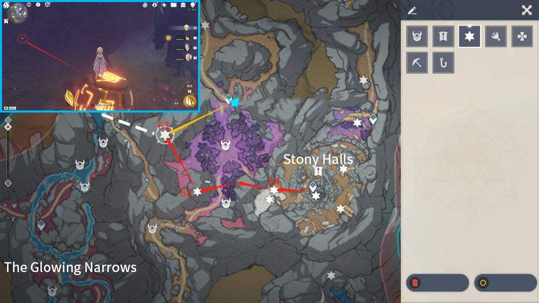 Lumenspar Collection Guide (VI/VIII) Nameless Ruins (12 Total) Genshin Impact HoYoLAB