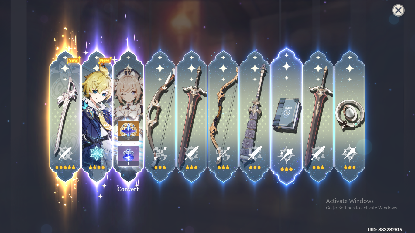 i got mika on standard banner but not in ayaka's banner after pulling