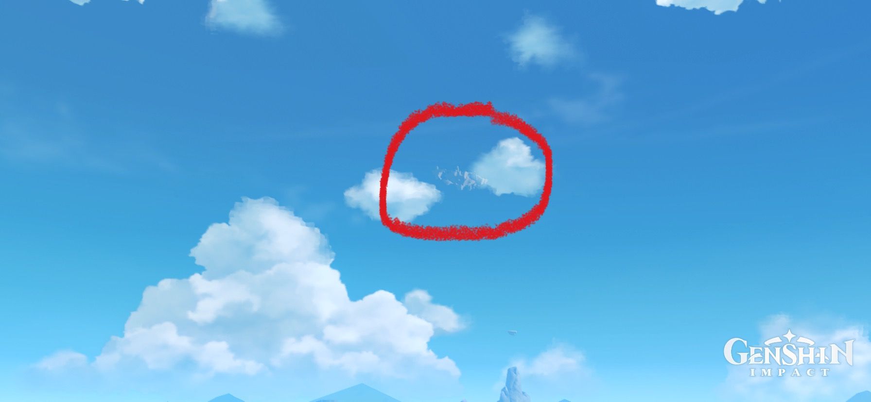 There was something in the sky Genshin Impact | HoYoLAB