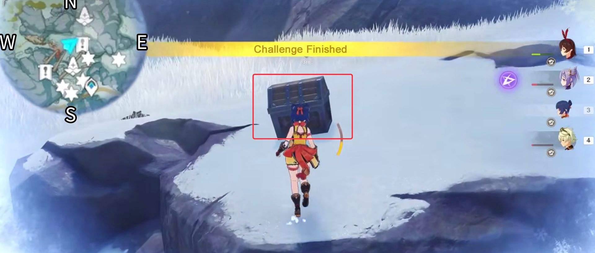 Dragonspine Chest Collection Guide 3 Wyrmrest Valley (4376) Genshin Impact HoYoLAB