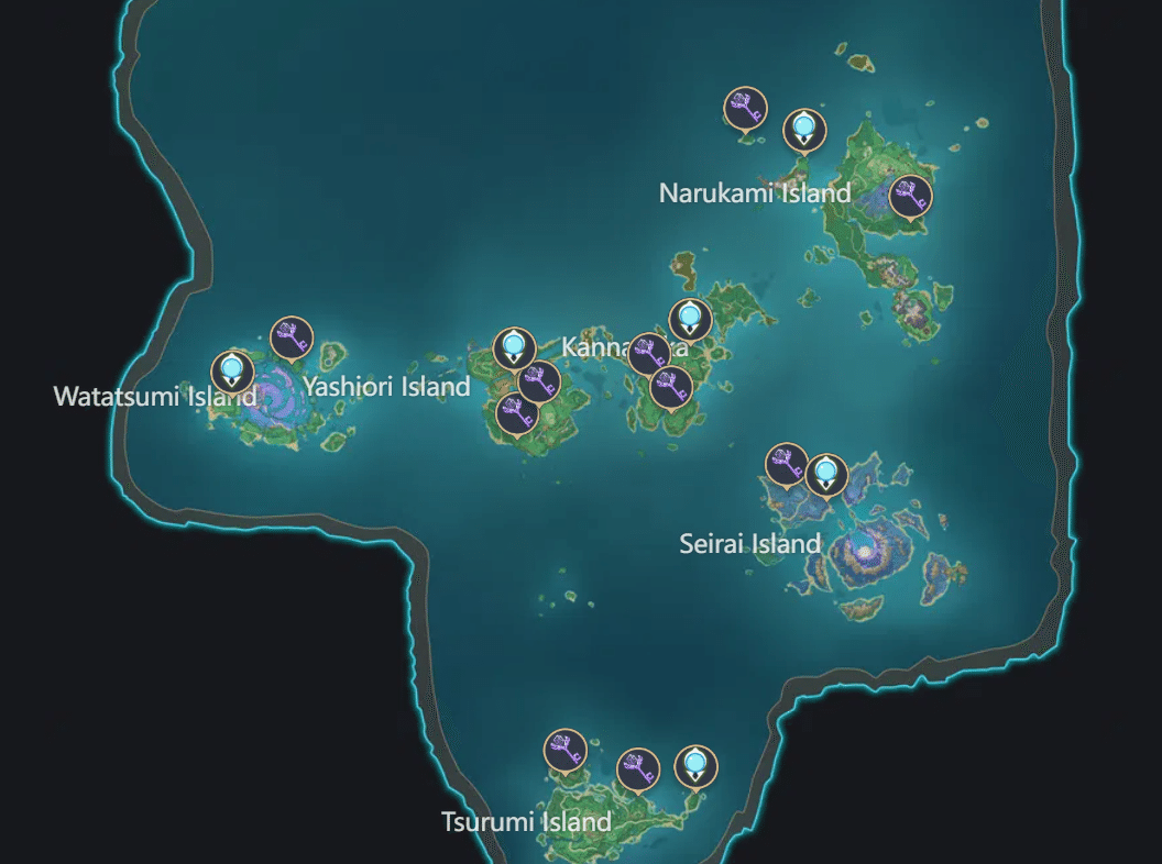 Inazuma shrine of depths key sources and shrine of depths locations