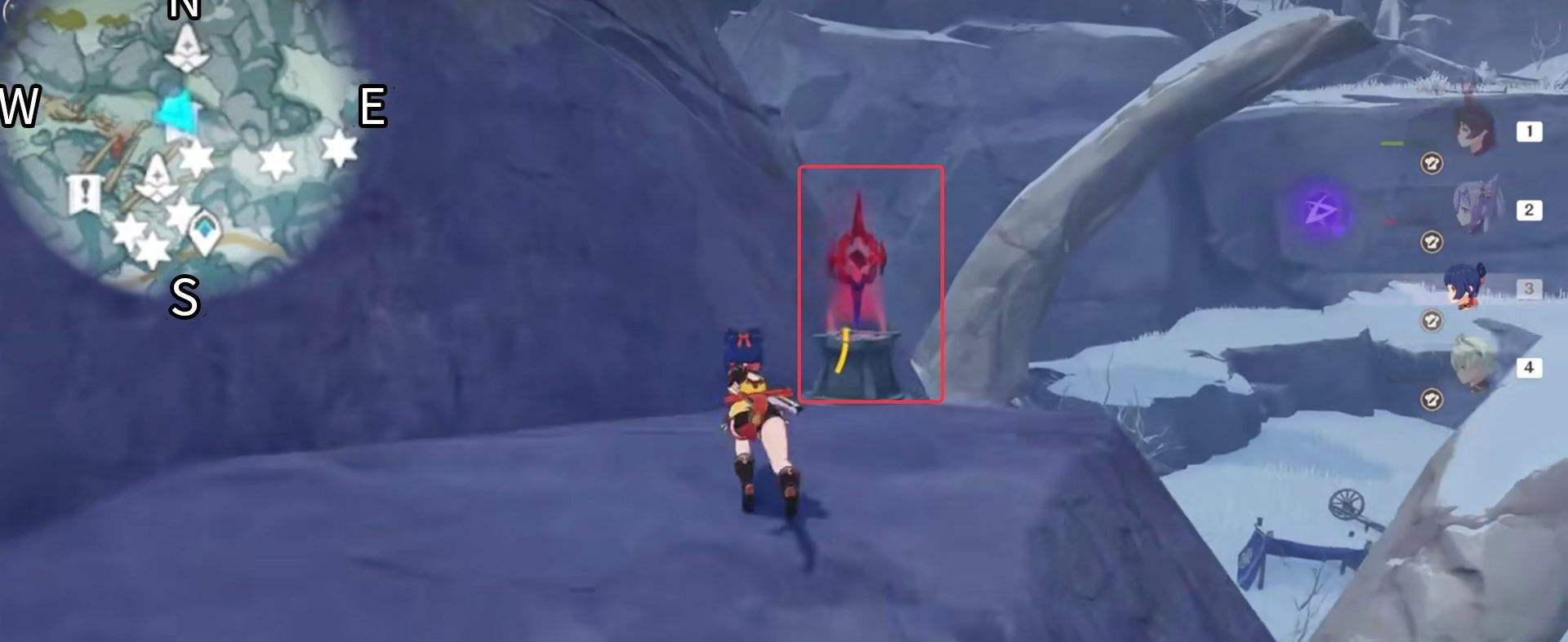 Dragonspine Chest Collection Guide 3 Wyrmrest Valley (4376) Genshin Impact HoYoLAB