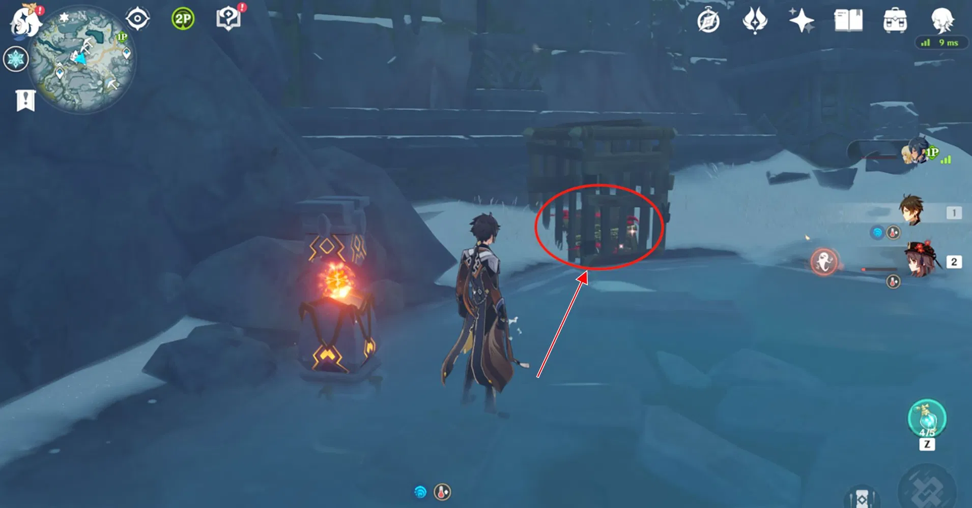 Dragonspine Chest Collection Guide 6 East of Entombed City