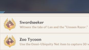 Finally Unseen Razor Achievement *O*b Genshin Impact | HoYoLAB