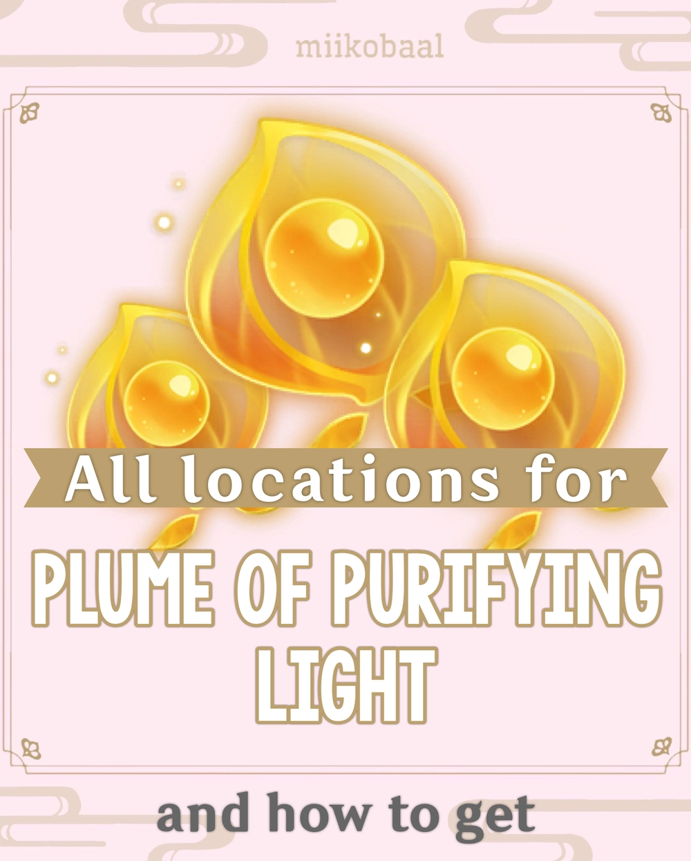 [3.6] Plume of Purifying Light locations and how to get Genshin Impact