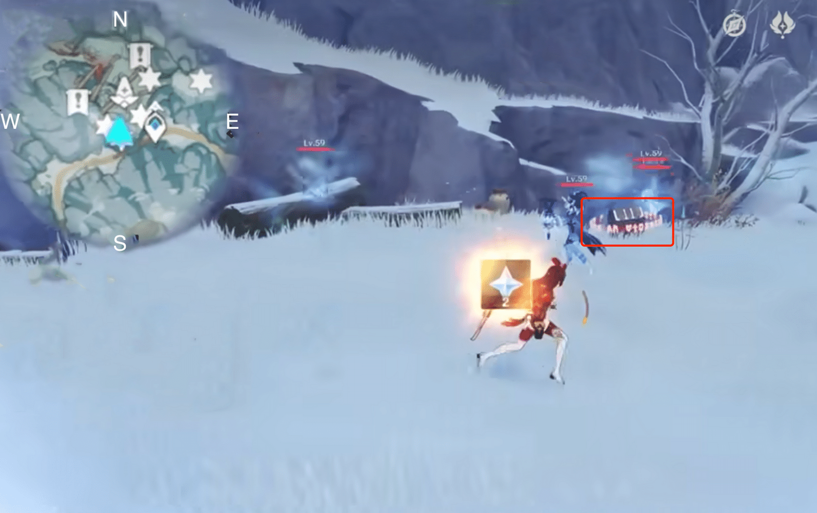 Dragonspine Chest Collection Guide 3 Wyrmrest Valley (4376) Genshin Impact HoYoLAB