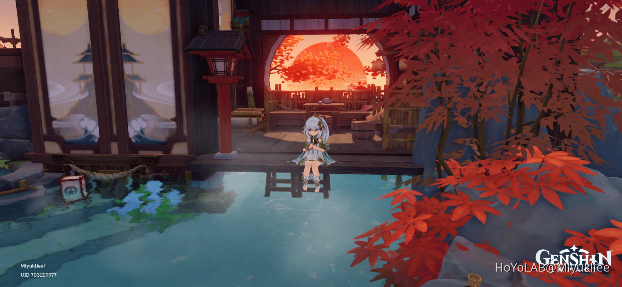 Setting Sun, Dusk is Imminent (EU Teapot Replica ID Included) Genshin