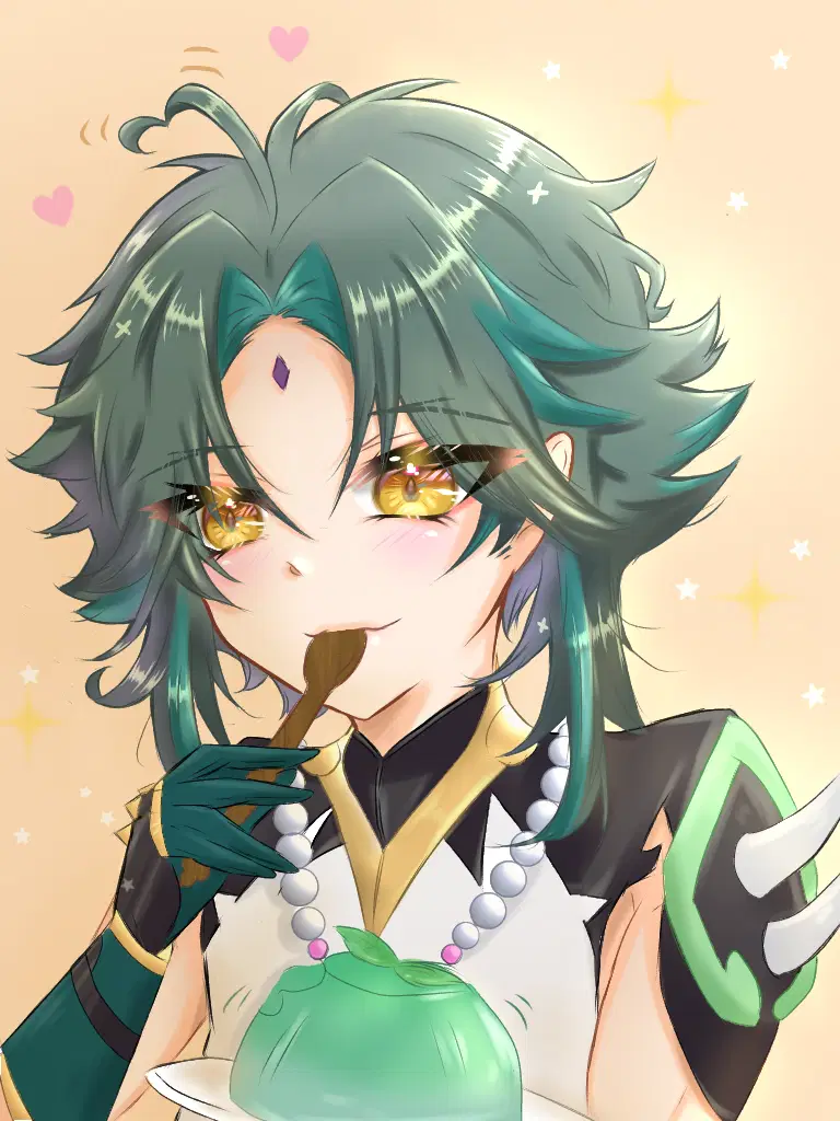 夢現 / しらいし / クロノスタシス　原神 今日は魈様のお誕生日だ〜！！ Genshin Impact | HoYoLAB