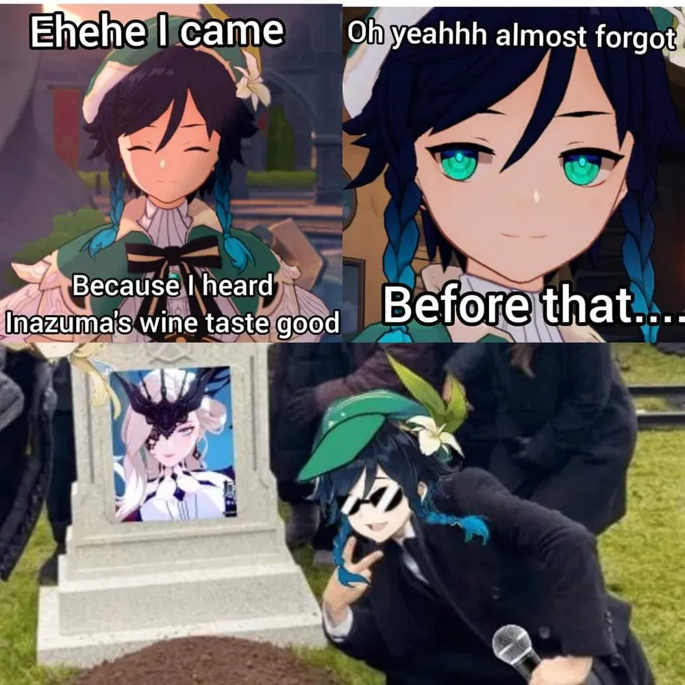 Venti memes Honkai Impact 3rd HoYoLAB