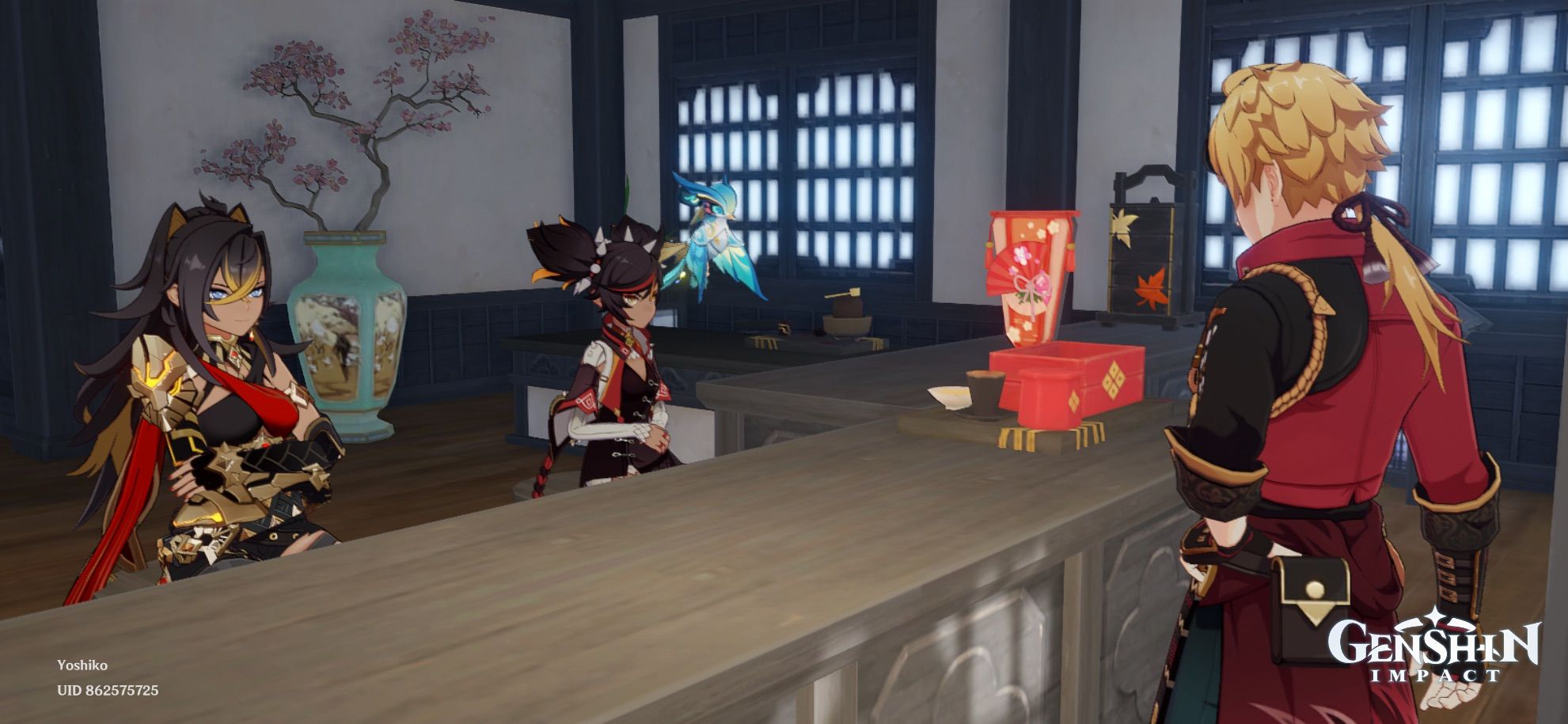 Pyro Claymore Sisters Chilling Genshin Impact | HoYoLAB