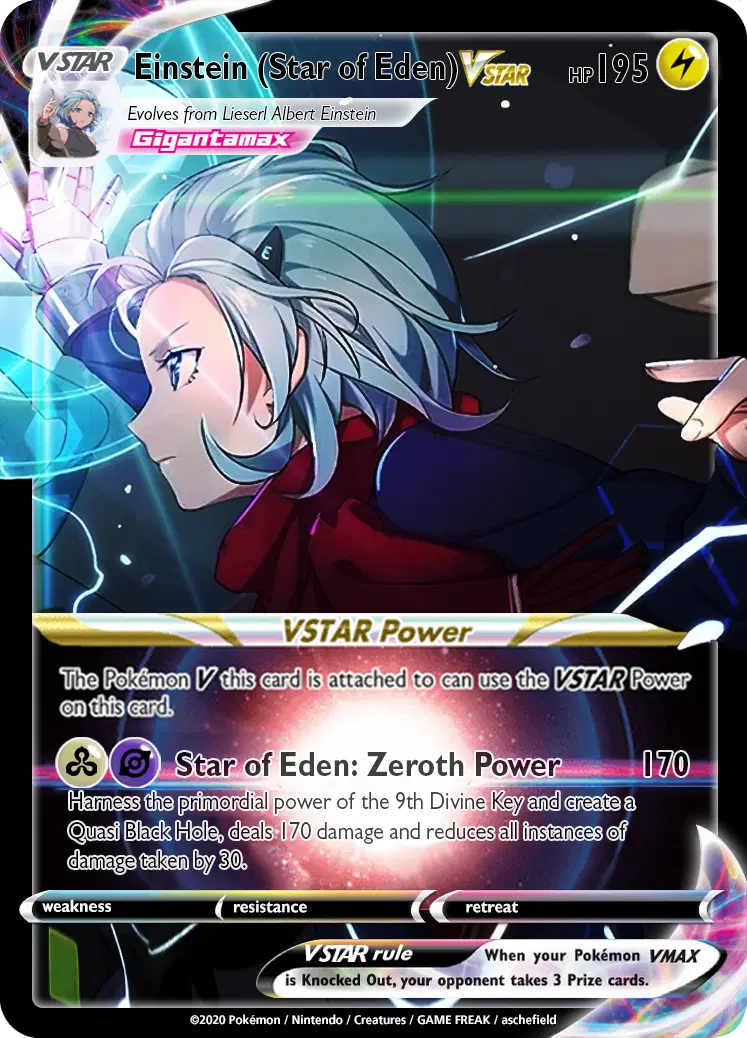 albert einstein pokemon card Create your own card that doubles as a unique bookmark Pokemon Albert Einstein 76