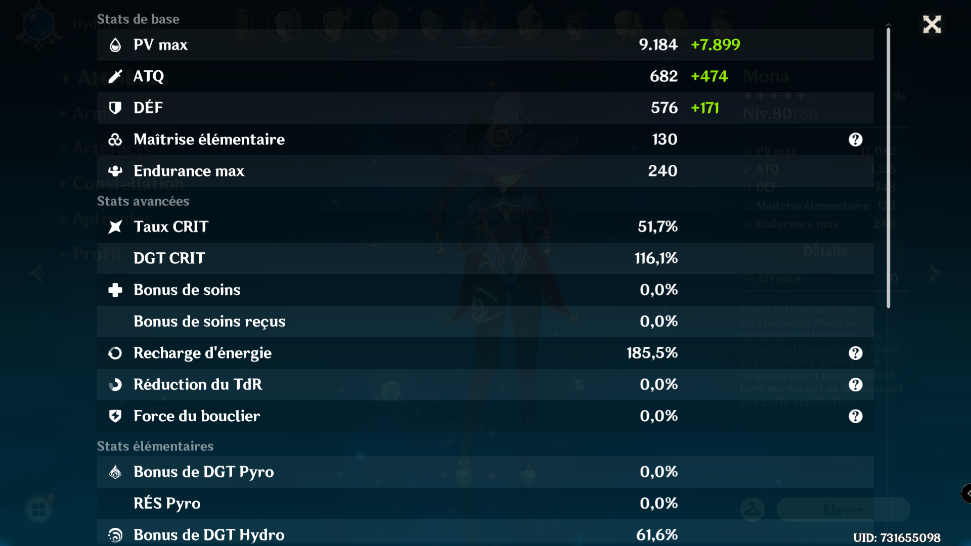 mona build Genshin Impact | HoYoLAB