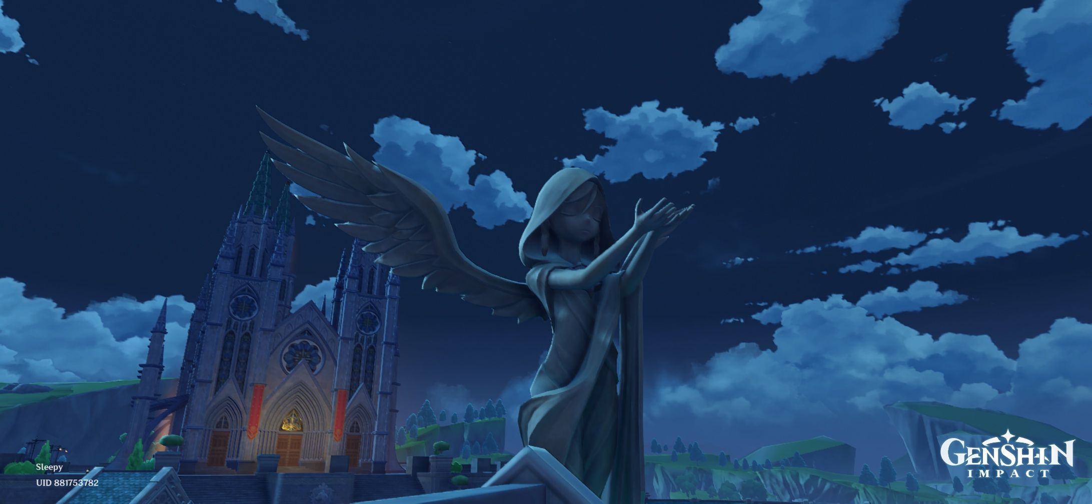 The statue of Venti Genshin Impact HoYoLAB