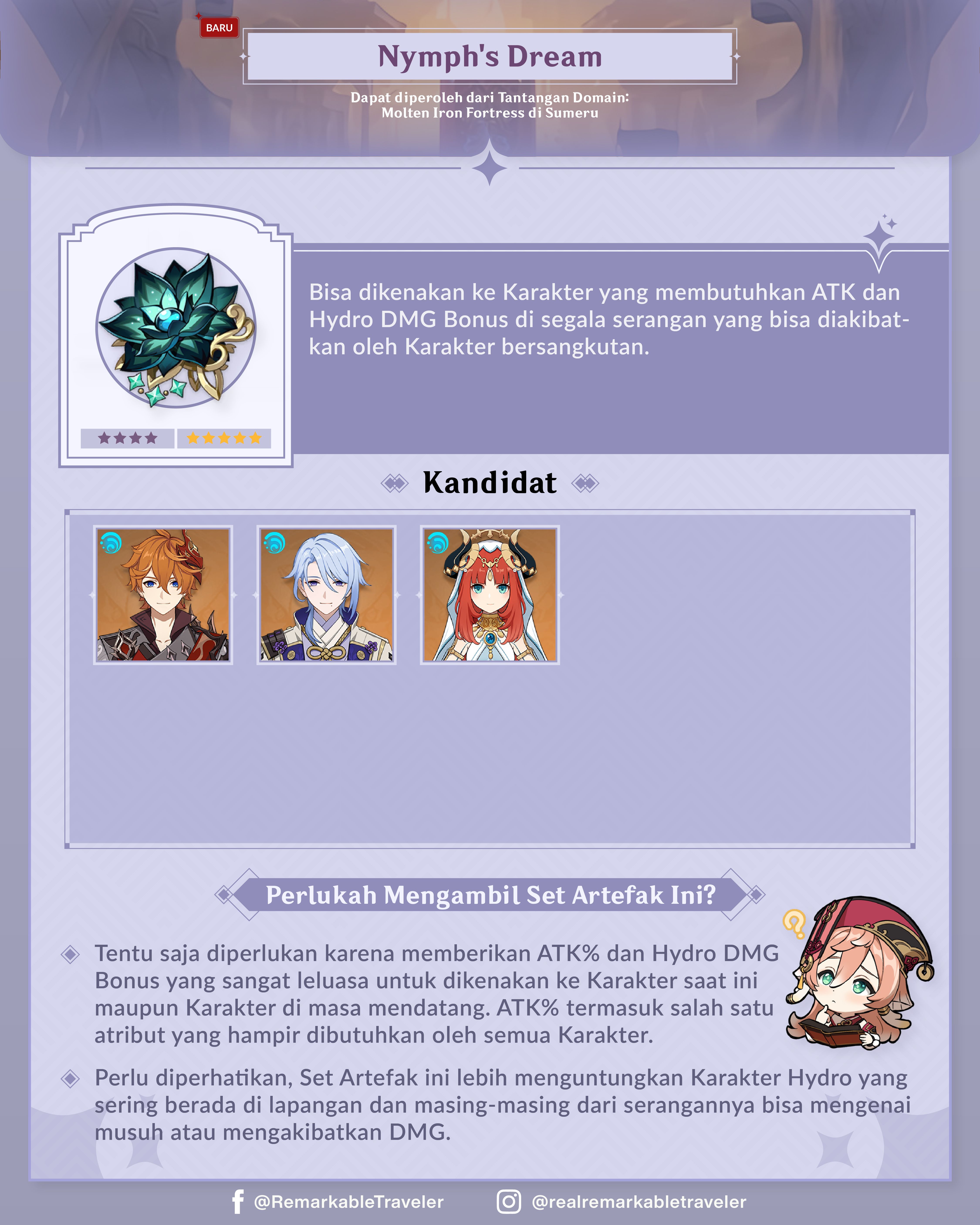 [Guide] Siapa Saja yang Bisa Pakai Artefak 
