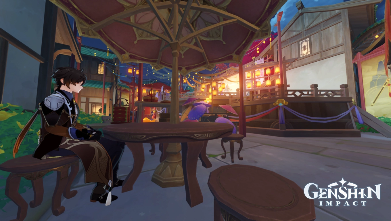 Spring Realm Serenitea Pot - Realm Style - Emerald Peak - (Spring Peak Island) Asia ...