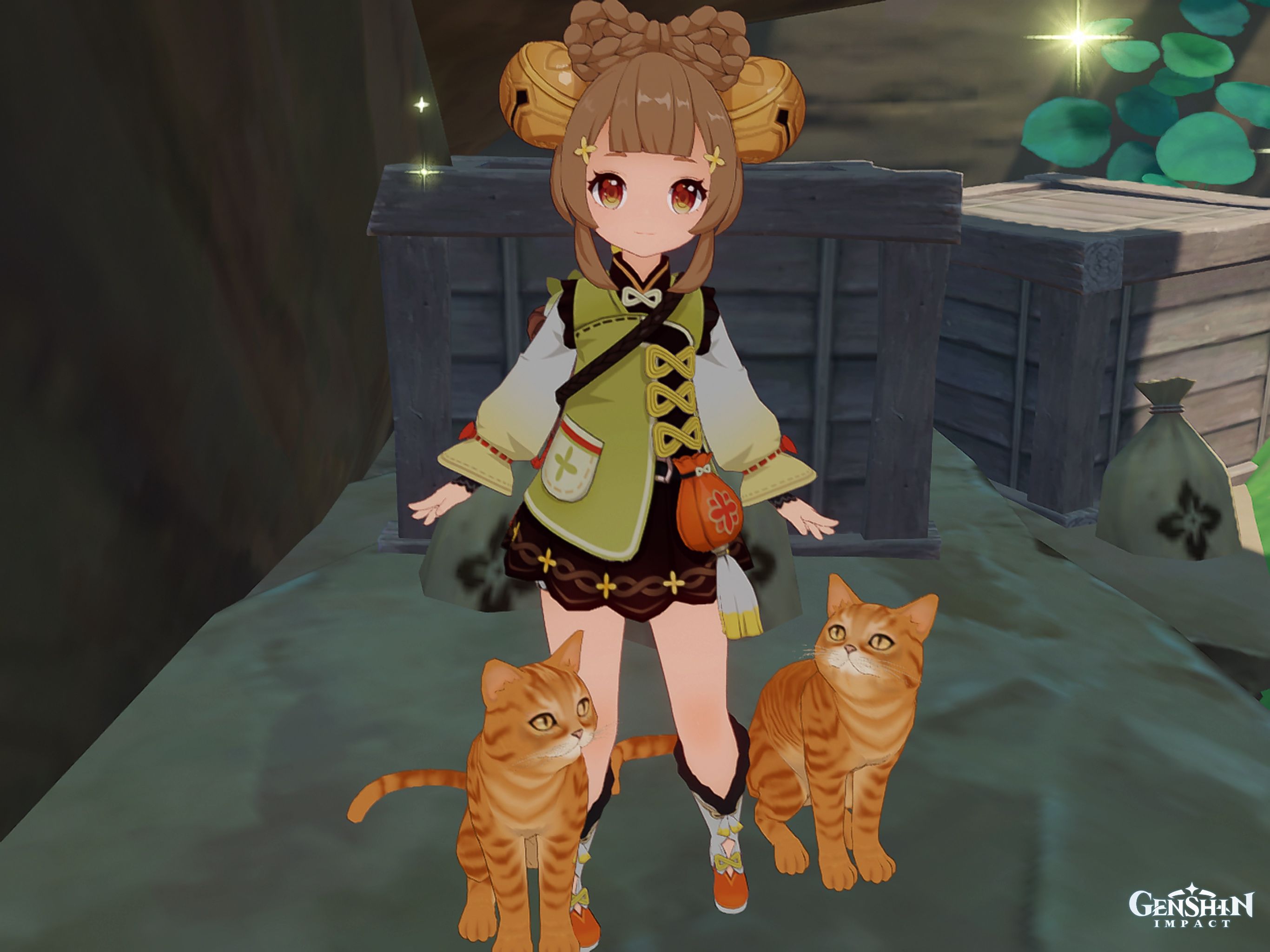 Hanging out with the cats Genshin Impact | HoYoLAB