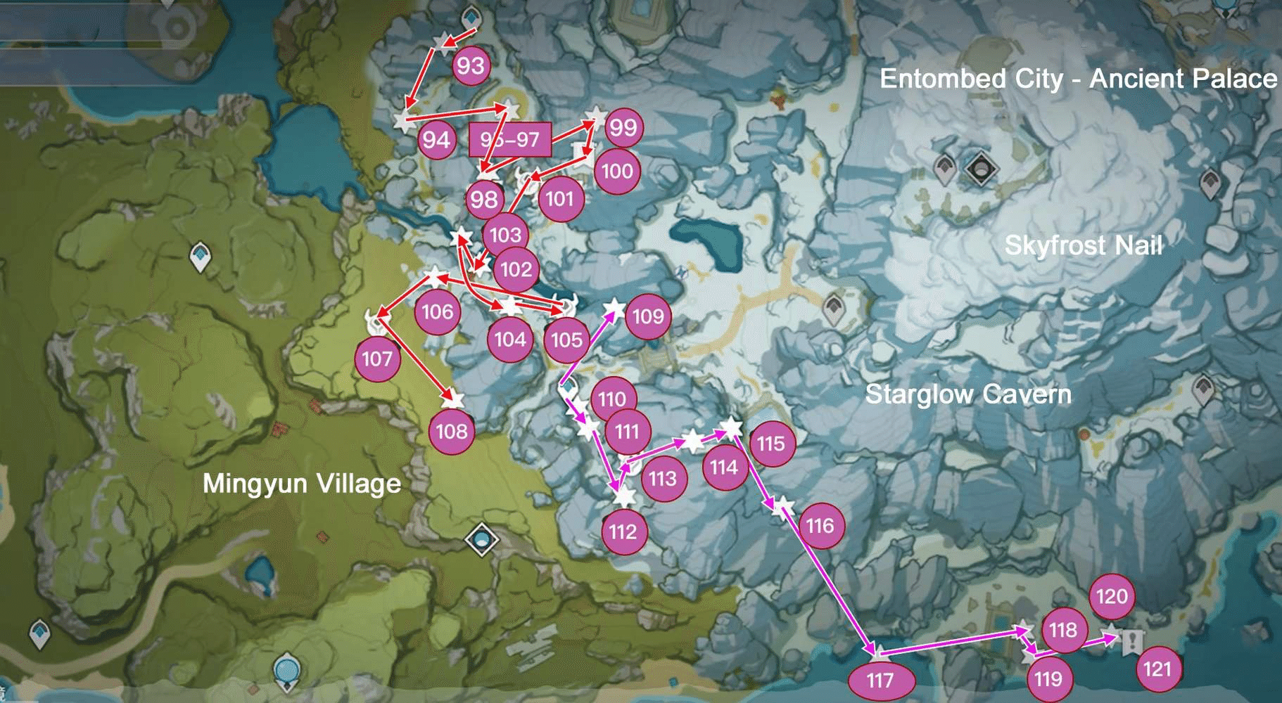 Dragonspine Chest Collection Guide 5 Entombed City Outskirts (93