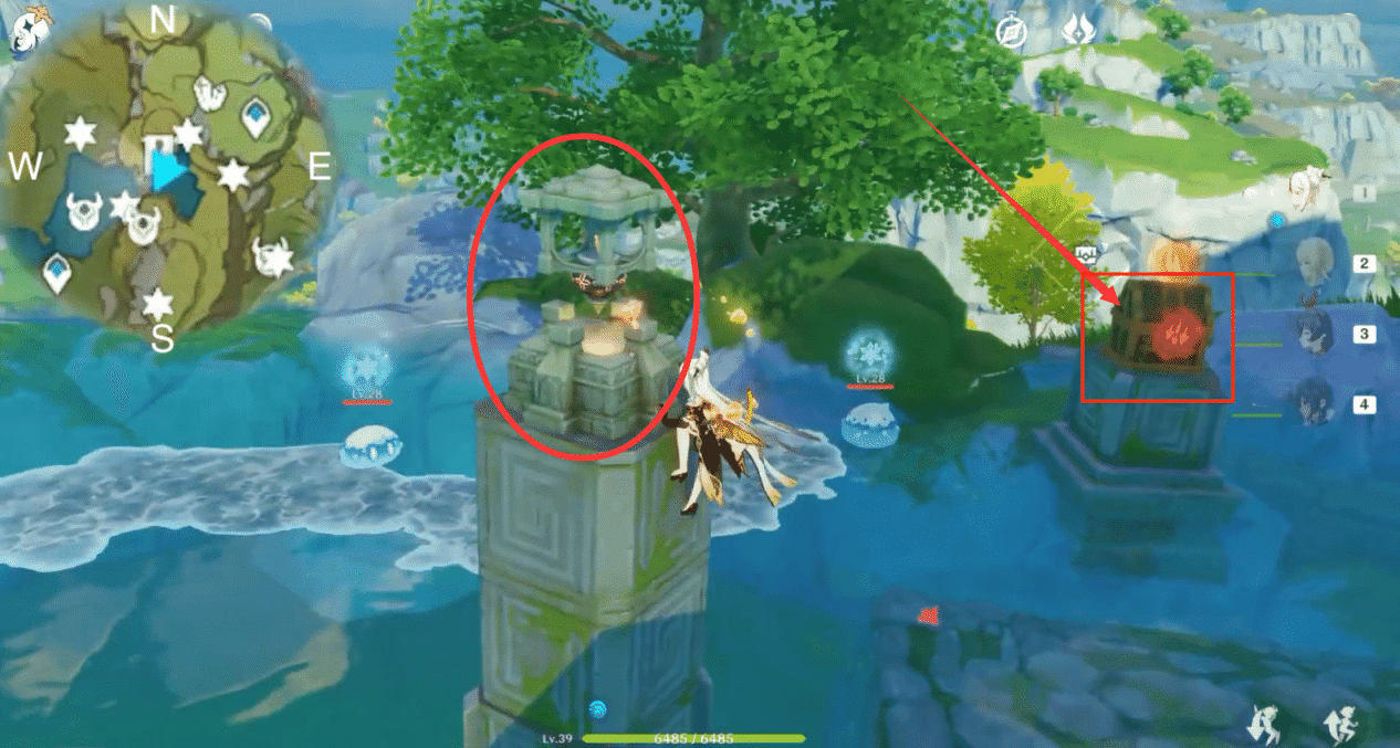 Liyue Chest Collection Guide 3 Mt. Tianheng (3756) Genshin Impact