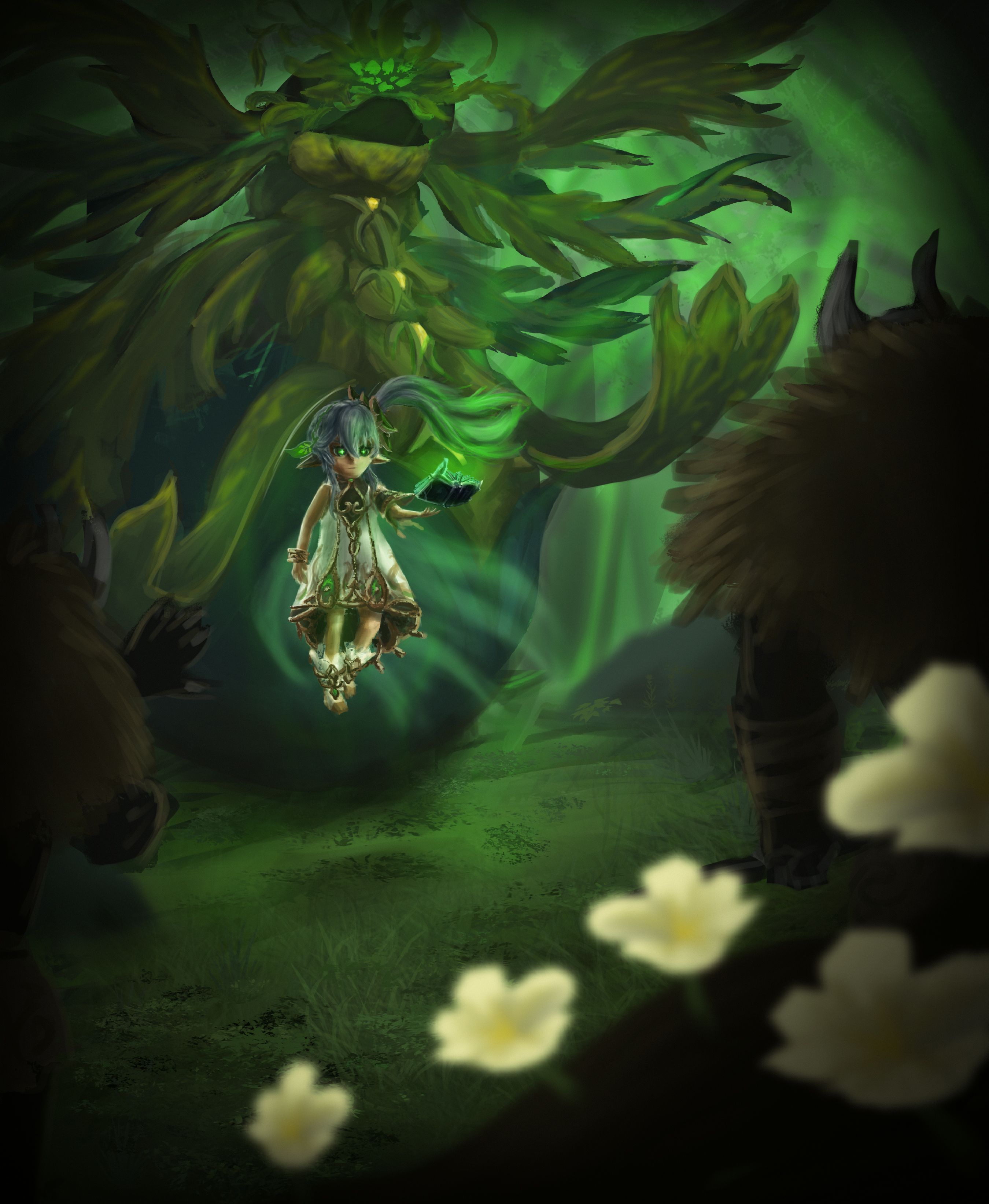 Nahida and the Weed dragon Genshin Impact HoYoLAB