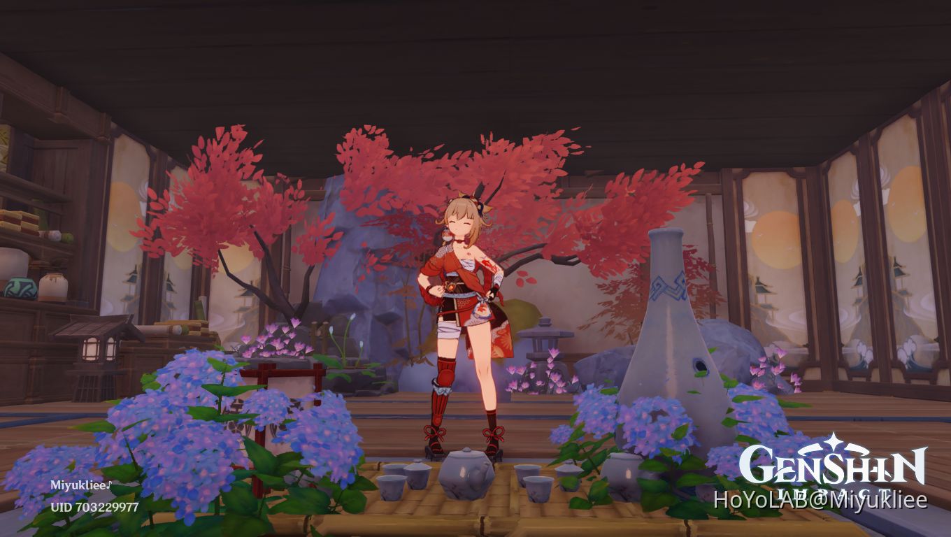 暮烟斋 / Twilight Mist (EU Teapot Replica ID Included) Genshin Impact