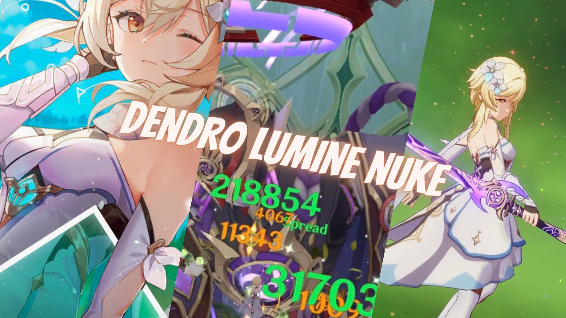 Dendro lumine destroys shouki no kami Genshin Impact | HoYoLAB