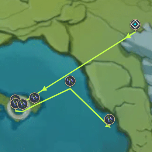 [Version 3.6] Violetgrass farming routes Genshin Impact HoYoLAB